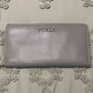 Furla Elegant Gray Wallet